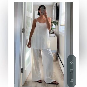 Elegant White Women's Jumpsuit